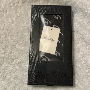 Glam-aholic silk scarf black new in box